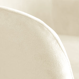 Stoelhoes Eetkamerstoel Kuip Velvet - Beige