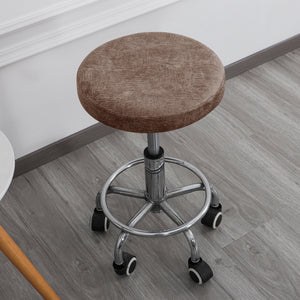 Krukhoes elastisch leerlook - Bruin