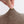 Krukhoes elastisch leerlook - Bruin