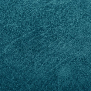 Krukhoes elastisch leerlook - Teal