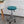 Krukhoes elastisch leerlook - Teal