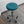 Krukhoes elastisch leerlook - Teal