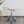 Krukhoes elastisch leerlook - Champagne wit