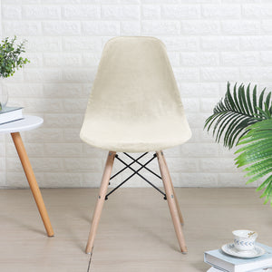 Stoelhoes velvet Scandinavische Kuipstoel - Beige