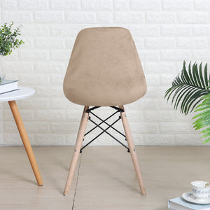 Stoelhoes velvet Scandinavische Kuipstoel - Taupe