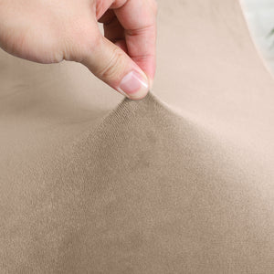 Stoelhoes velvet Scandinavische Kuipstoel - Taupe