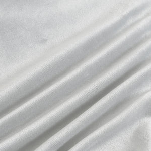 Stoelhoes velvet Scandinavische Kuipstoel - Lichtgrijs