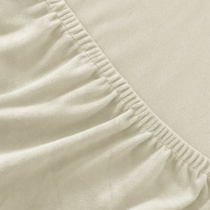 Stoelhoes velvet Scandinavische Kuipstoel - Beige