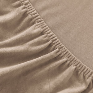 Stoelhoes velvet Scandinavische Kuipstoel - Taupe