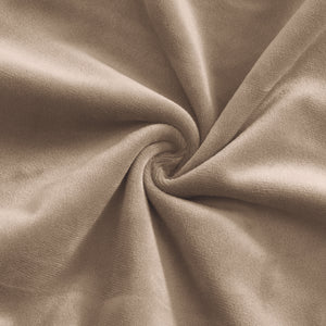 Stoelhoes velvet Scandinavische Kuipstoel - Taupe