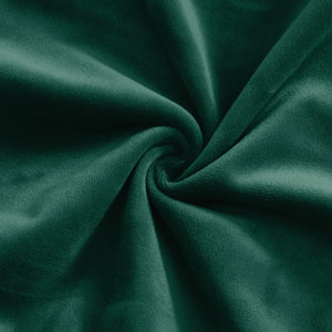 Stoelhoes velvet Scandinavische Kuipstoel - Donkergroen