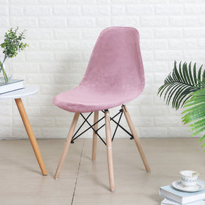 Stoelhoes velvet Scandinavische Kuipstoel - Lichtgrijs